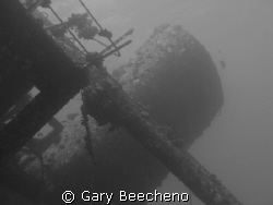 Black & White Wreck by Gary Beecheno 